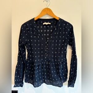 Loft Embroidered Blouse